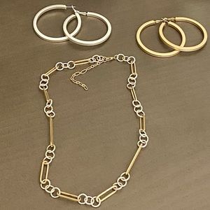 Lizard Thicket Earring and Necklace set